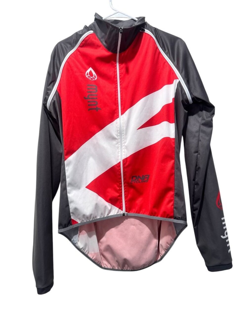 DNA Cycling Convertible Full Zip Jacket Men XL Windproof Outdoor Bike Athleisure